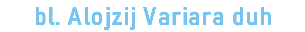 SDB - blaeni ALOJZIJ VARIARA